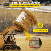 Vevor 313762 Вила для тюків Hay Bale Spear 32 дюйма з вантажопідйомністю 1350 фунтів для трактора Vevor 313762 Вила для тюків Hay Bale Spear 32 дюйма з вантажопідйомністю 1350 фунтів для трактора