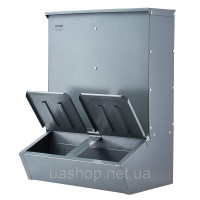 Vevor 313793 дозатор корму годівниця годівниця годівниця для свиней 608x503x835мм Vevor 313793 дозатор корму годівниця годівниця годівниця для свиней 608x503x835мм