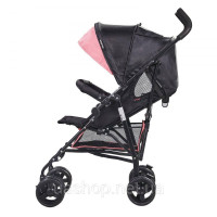 Vevor 313288 коляска дитяча баггі travel buggy регульована спинка чорний/рожевий Vevor 313288 коляска дитяча баггі travel buggy регульована спинка чорний/рожевий