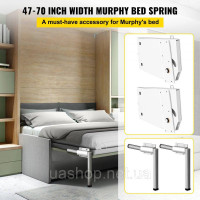 Vevor 313294 DIY Мерфі механізму пружинного ліжка комплект фурнітури вертикальний для двоспальних ліжок розміру 