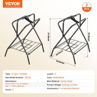 Vevor 313809 2x складний тримач для сідла Підставка для сідла коні стайня до 60 кг Vevor 313809 2x складний тримач для сідла Підставка для сідла коні стайня до 60 кг