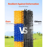 Vevor 313820 6x scratching brush щітка для великої рогатої худоби щітка для чищення сільськогосподарських тварин коні 43,5x19x10см Vevor 313820 6x scratching brush щітка для великої рогатої худоби щітка для чищення сільськогосподарських тварин коні 43,5x19x10см