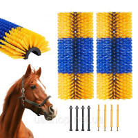 Vevor 313824 2x scratching brush щітка для великої рогатої худоби щітка для чищення сільськогосподарських тварин коні 51x19x10см Vevor 313824 2x scratching brush щітка для великої рогатої худоби щітка для чищення сільськогосподарських тварин коні 51x19x10см