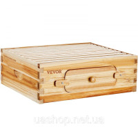 Vevor 313834 Bee Hive Zander 10-рамковий вулик Bee Box Товари для бджільництва Vevor 313834 Bee Hive Zander 10-рамковий вулик Bee Box Товари для бджільництва