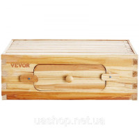 Vevor 313834 Bee Hive Zander 10-рамковий вулик Bee Box Товари для бджільництва Vevor 313834 Bee Hive Zander 10-рамковий вулик Bee Box Товари для бджільництва