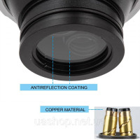 Vevor 313382 3.5X-90X Simul Focal цифровий зум-стереомікроскоп Al-Zn сплав 360 градусів поворотний тринокулярний стереомікроскоп