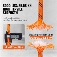 Vevor 313883 Мотузка для лазіння по деревах Arborist з подвійним плетенням з поліестеру 1,27 см x 67 м Vevor 313883 Мотузка для лазіння по деревах Arborist з подвійним плетенням з поліестеру 1,27 см x 67 м