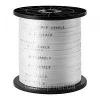Vevor 313922 Поліефірна стяжна стрічка, 160,9 м х 1,3 см, тягове зусилля 567 кгс, з друкованою стрічкою для перетягування кабелів Vevor 313922 Поліефірна стяжна стрічка, 160,9 м х 1,3 см, тягове зусилля 567 кгс, з друкованою стрічкою для перетягування кабелів