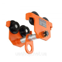 Vevor 313940 Візок Push Beam Trolley Ручний візок 2200 фунтів/1 тонна навантаження 2,5