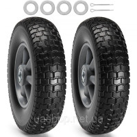 Vevor 314423 Безкамерна шина Solid PU Run-Flat, 10-дюймова, 2 шт., 180 фунтів Vevor 314423 Безкамерна шина Solid PU Run-Flat, 10-дюймова, 2 шт., 180 фунтів