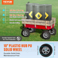Vevor 314423 Безкамерна шина Solid PU Run-Flat, 10-дюймова, 2 шт., 180 фунтів Vevor 314423 Безкамерна шина Solid PU Run-Flat, 10-дюймова, 2 шт., 180 фунтів
