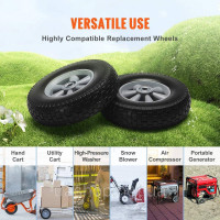 Vevor 314423 Безкамерна шина Solid PU Run-Flat, 10-дюймова, 2 шт., 180 фунтів Vevor 314423 Безкамерна шина Solid PU Run-Flat, 10-дюймова, 2 шт., 180 фунтів