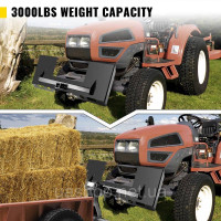 Vevor 314059 Пластина кріплення навантажувача Universal Quick Tach 1/4 Vevor 314059 Пластина кріплення навантажувача Universal Quick Tach 1/4