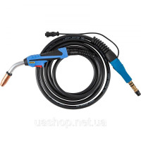 Vevor 314459 Miller 169598 250 Amp MIG зварювальний пальник 15ft M25 Зварювальні деталі