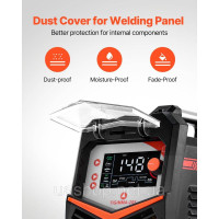 Vevor 314477 TIG Welder 3-in-1 Electric Welder Pulse MMA Stick IGBT Inverter Vevor 314477 TIG Welder 3-in-1 Electric Welder Pulse MMA Stick IGBT Inverter