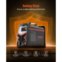 Vevor 314479 TIG Welder 2in1 Electric Welding Machine Lift MMA Stick IGBT LED Display Vevor 314479 TIG Welder 2in1 Electric Welding Machine Lift MMA Stick IGBT LED Display