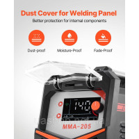 Vevor 314479 TIG Welder 2in1 Electric Welding Machine Lift MMA Stick IGBT LED Display Vevor 314479 TIG Welder 2in1 Electric Welding Machine Lift MMA Stick IGBT LED Display