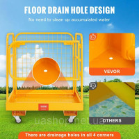 Vevor 314100 Робоча платформа 92x92см Робочий кошик з безпечного кошика Q235B Max. Вантажопідйомність до 544 кг Платформа для Vevor 314100 Робоча платформа 92x92см Робочий кошик з безпечного кошика Q235B Max. Вантажопідйомність до 544 кг Платформа для