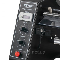 Vevor 314109 Автоматичний диспенсер етикеток, ширина 15-125 мм, довжина 3-150 мм, знімач етикеток, роздільник етикеток,