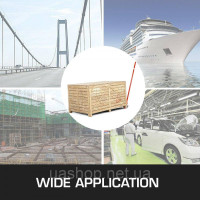 Vevor 314119 Домкрат Heavy Duty 3T/2993.71kg з колесами та ручкою 1.8м