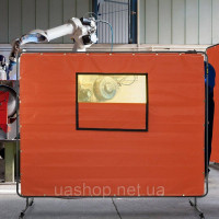 Vevor 314523 Зварювальна завіса 1,83 м х 2,44 м Зварювальні ковдри, червоний Зварювальний килимок 8 кг Теплозахисна ковдра,