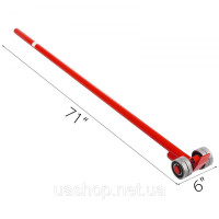 Vevor 314119 Домкрат Heavy Duty 3T/2993.71kg з колесами та ручкою 1.8м
