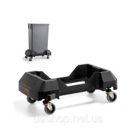 Vevor 314141 Візок для сміттєвого бака Dolly Візок для сміттєвого бака підходить для контейнерів 60,6/87 л 90 кг Vevor 314141 Візок для сміттєвого бака Dolly Візок для сміттєвого бака підходить для контейнерів 60,6/87 л 90 кг