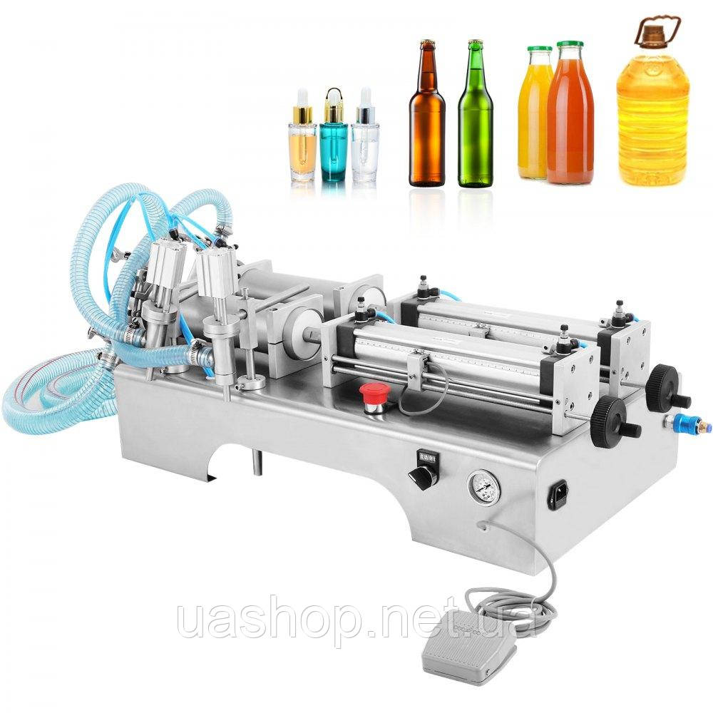 Vevor 314156 10W Машина для розливу рідини 100-1000 мл Машина для розливу рідини 100-1000 мл Машина для розливу рідини з подвійною
