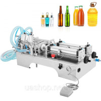 Vevor 314156 10W Машина для розливу рідини 100-1000 мл Машина для розливу рідини 100-1000 мл Машина для розливу рідини з подвійною