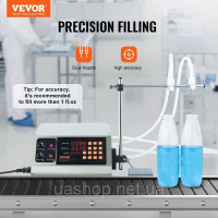 Vevor 314157 Машина для розливу Подвійне сопло з незалежними каналами розливу Машина для розливу рідини 3,7 л/хв Машина для