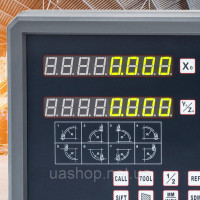 Vevor 314609 Лінійна шкала 2 Axis Display для фрезерного токарного верстата Лінійна шкала Dro