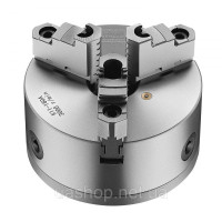 Vevor 314620 3-кулачковий токарний патрон φ160 мм з опорною пластиною з різьбою 38,1 мм-8 Vevor 314620 3-кулачковий токарний патрон φ160 мм з опорною пластиною з різьбою 38,1 мм-8