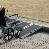 Vevor 314233 Складаний пандус для інвалідних візків, портативний алюмінієвий пороговий пандус, 91 см, 363 кг