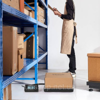Vevor 314247 Платформні ваги 150г-200кг Посилочні ваги 50г Точність цифрових ваг кг/фунт/фунт:унція Рахункові ваги 309x262x45мм