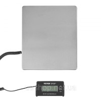 Vevor 314247 Платформні ваги 150г-200кг Посилочні ваги 50г Точність цифрових ваг кг/фунт/фунт:унція Рахункові ваги 309x262x45мм