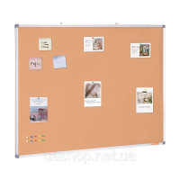 Vevor 314664 pin board memo board настінна дошка пробкова дошка pin board 120x90см алюмінієва рамка