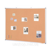 Vevor 314664 pin board memo board настінна дошка пробкова дошка pin board 120x90см алюмінієва рамка