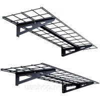 Vevor 314304 Стелажі для зберігання в гаражі 2PCS 4x1 фути для настінного кріплення, міцні стелажі