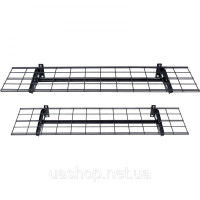 Vevor 314304 Стелажі для зберігання в гаражі 2PCS 4x1 фути для настінного кріплення, міцні стелажі