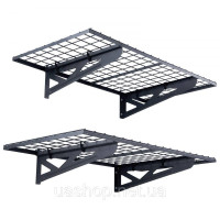 Vevor 314306 Гаражні стелажі для зберігання 2PCS 4x2 фути для настінного кріплення, міцні стелажі Vevor 314306 Гаражні стелажі для зберігання 2PCS 4x2 фути для настінного кріплення, міцні стелажі