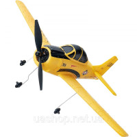 Vevor 314708 Літак RC, 2,4 ГГц 4-канальний літак з дистанційним керуванням та 6-осьовим гіроскопічним стабілізатором, готовий до
