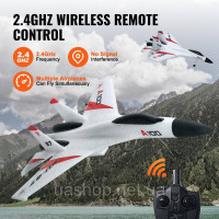 Vevor 314709 Літак RC, 2,4 ГГц 4-канальний літак з дистанційним керуванням та 6-осьовим гіростабілізатором, готова до польоту