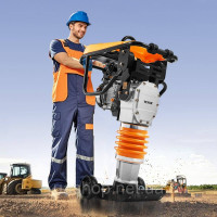 Vevor 315683 6.5HP 196cc Вібраційна трамбовка Траншея Трамбовка ґрунту Vevor 315683 6.5HP 196cc Вібраційна трамбовка Траншея Трамбовка ґрунту