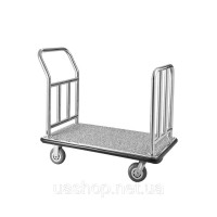 Vevor 314339 Багажний візок для готелю, платформа, 340 кг, візок для паркування, сервісний візок, 1080x640x980 мм
