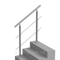 Vevor 315774 Поручні для сходів для вулиці, довжина 39,4 дюйма, 2 поперечини, комплект поручнів для сходів, перехідні поручні з Vevor 315774 Поручні для сходів для вулиці, довжина 39,4 дюйма, 2 поперечини, комплект поручнів для сходів, перехідні поручні з
