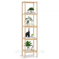 Vevor 314795 Кутова полиця Стенд Bookshelf Storage Plant Stand 5 полиць