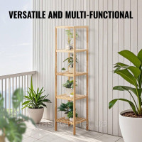 Vevor 314795 Кутова полиця Стенд Bookshelf Storage Plant Stand 5 полиць Vevor 314795 Кутова полиця Стенд Bookshelf Storage Plant Stand 5 полиць