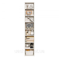 Vevor 314812 Книжкова шафа з 8 прямокутними відділеннями та регульованою по висоті полицею, дерев'яна полиця для зберігання Vevor 314812 Книжкова шафа з 8 прямокутними відділеннями та регульованою по висоті полицею, дерев'яна полиця для зберігання