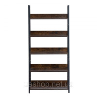 Vevor 314798 VEVO Rustic Bookcase Standing Shelf Storage Shelf 5 Levels Office Трапецієподібної форми Vevor 314798 VEVO Rustic Bookcase Standing Shelf Storage Shelf 5 Levels Office Трапецієподібної форми