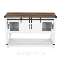 Vevor 314821 Кавова шафа 120 x 39,8 x 83 см Кавова шафа у фермерському стилі з 4-ярусним місцем для зберігання, кавовий барний